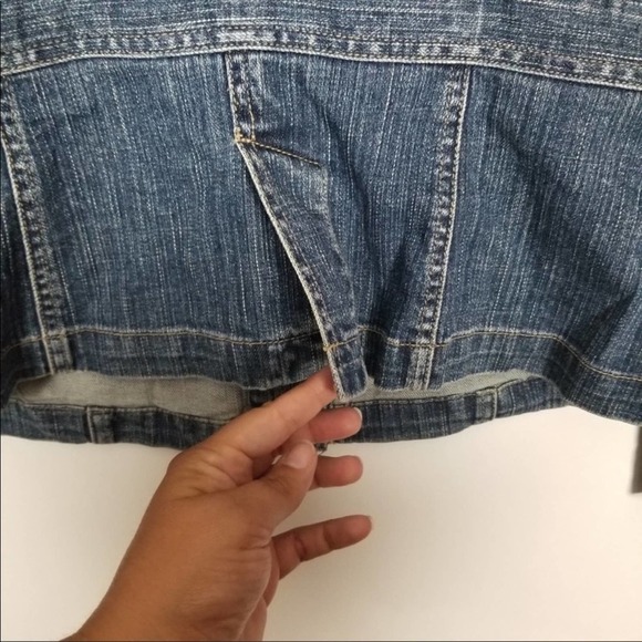 Tommy Hilfiger Denim Blue Jacket. Cowgirl country - Picture 7 of 8